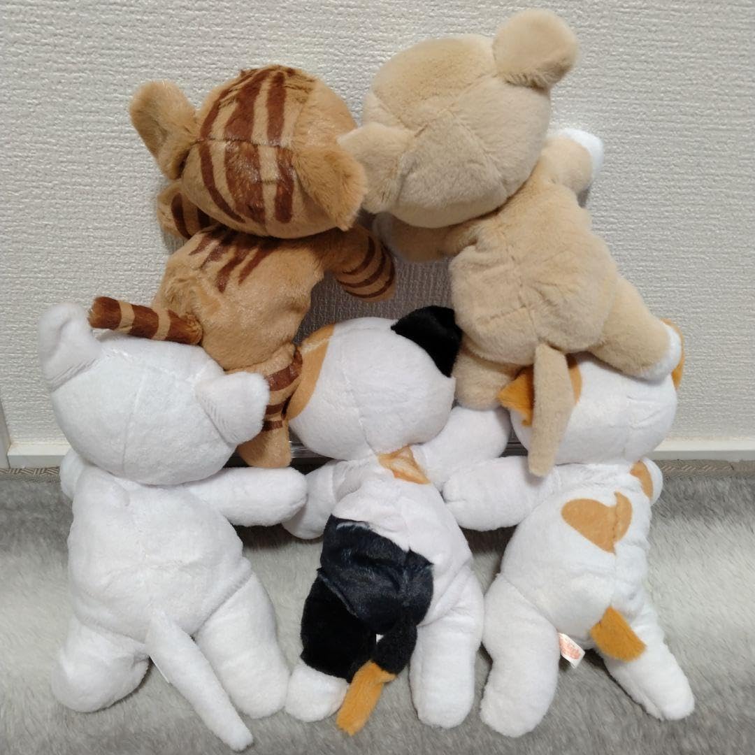 Amazon.co.jp: にゃんにゃんぱーくぬいぐるみ5種類 : おもちゃ